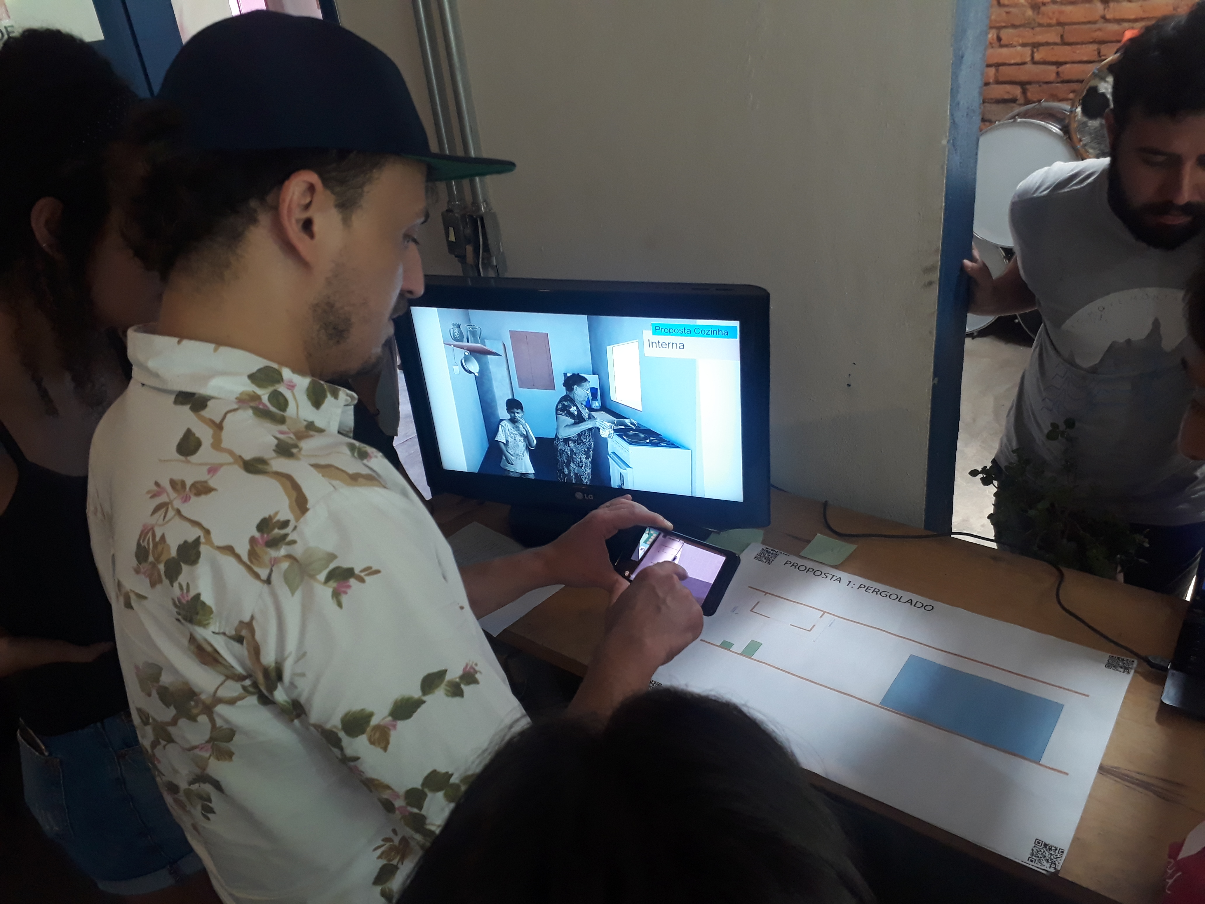 Desenvolvimento de filtro e experiência em Realidade Aumentada para arquitetura